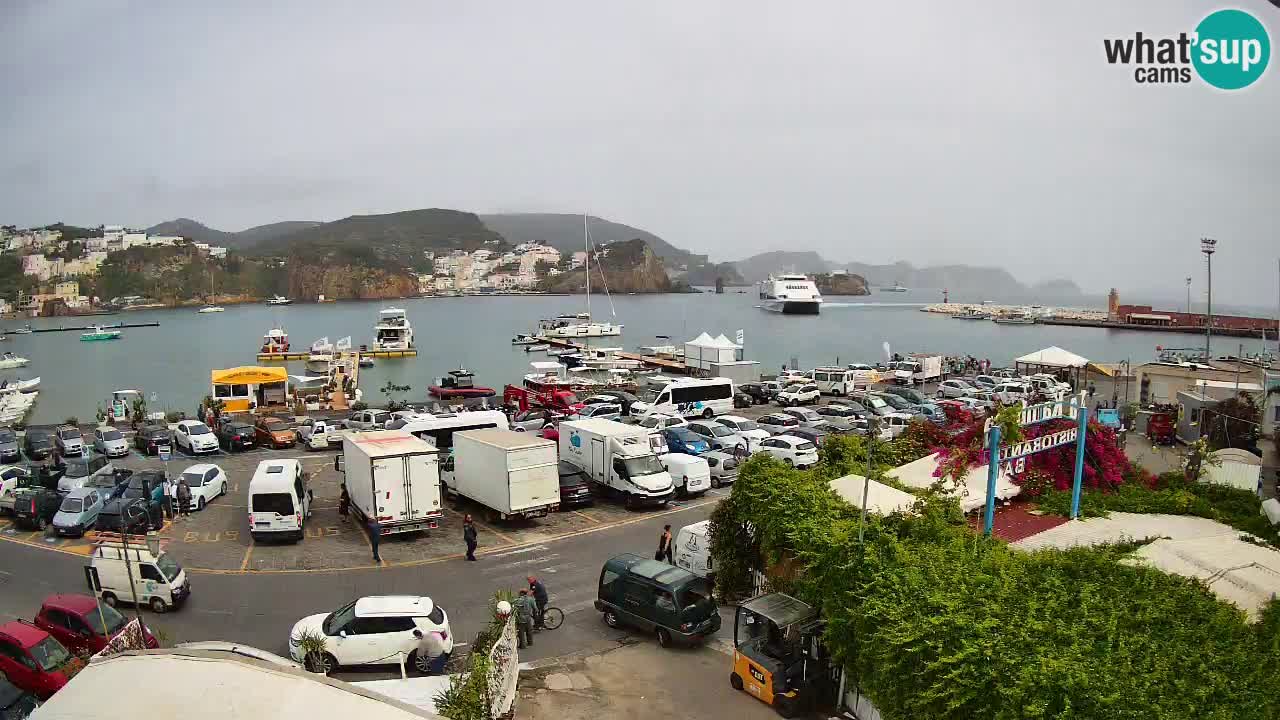 Web kamera luka Ponza – otok Ponza