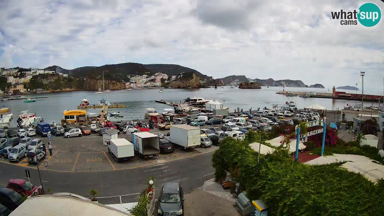 Web kamera luka Ponza – otok Ponza