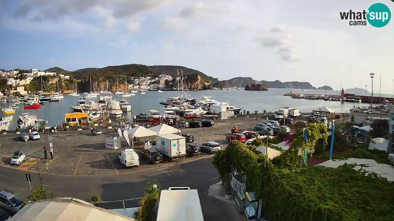 Webcam du port de Ponza – Île de Ponza