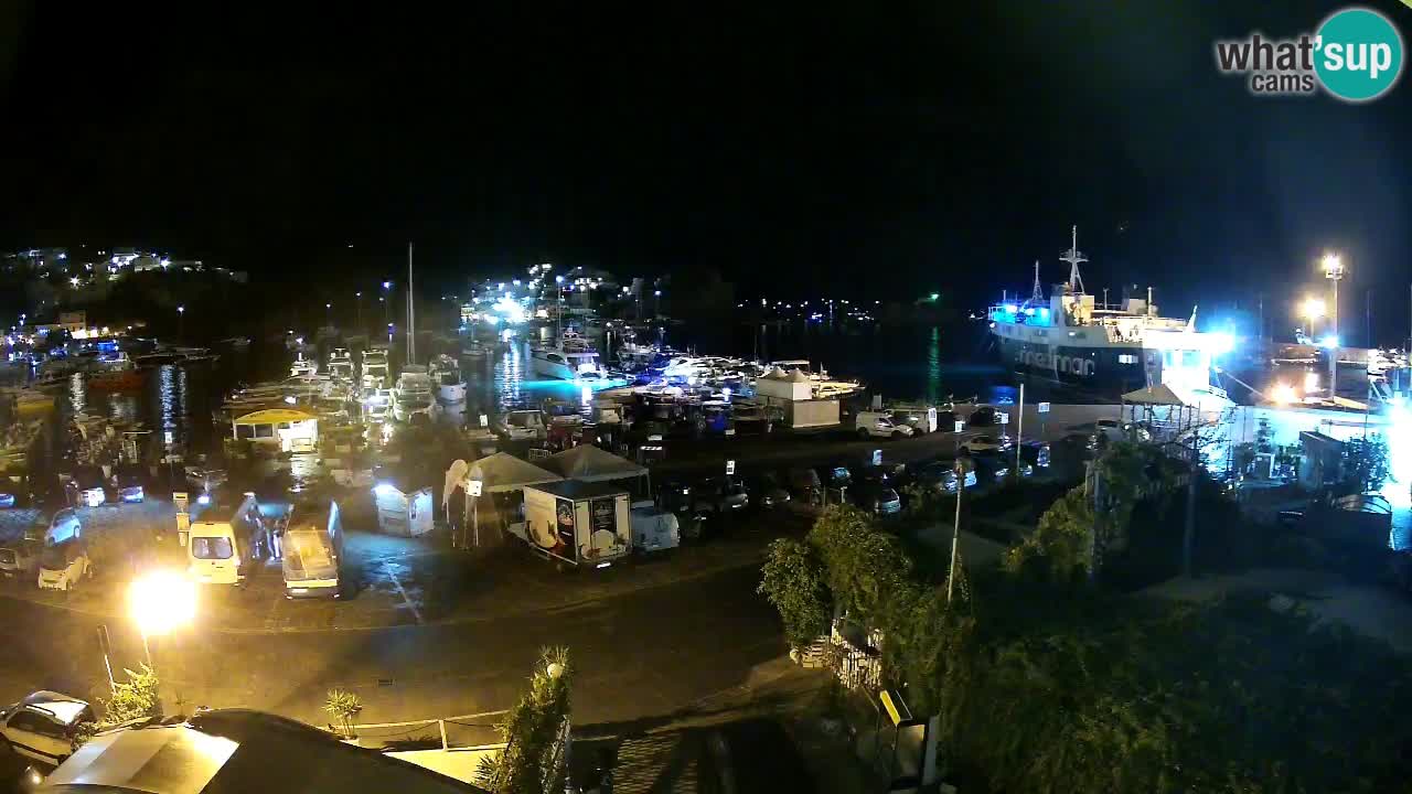 Insel Ponza Hafen webcam – Italien