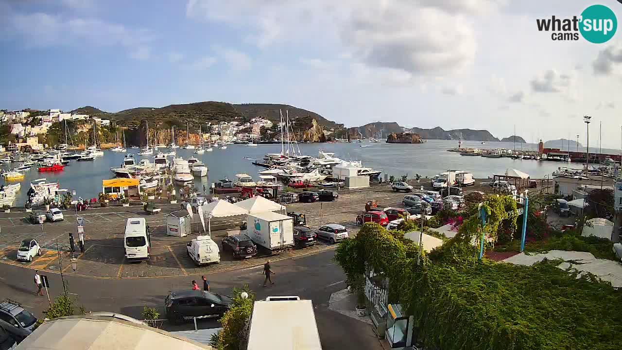 Webcam du port de Ponza – Île de Ponza