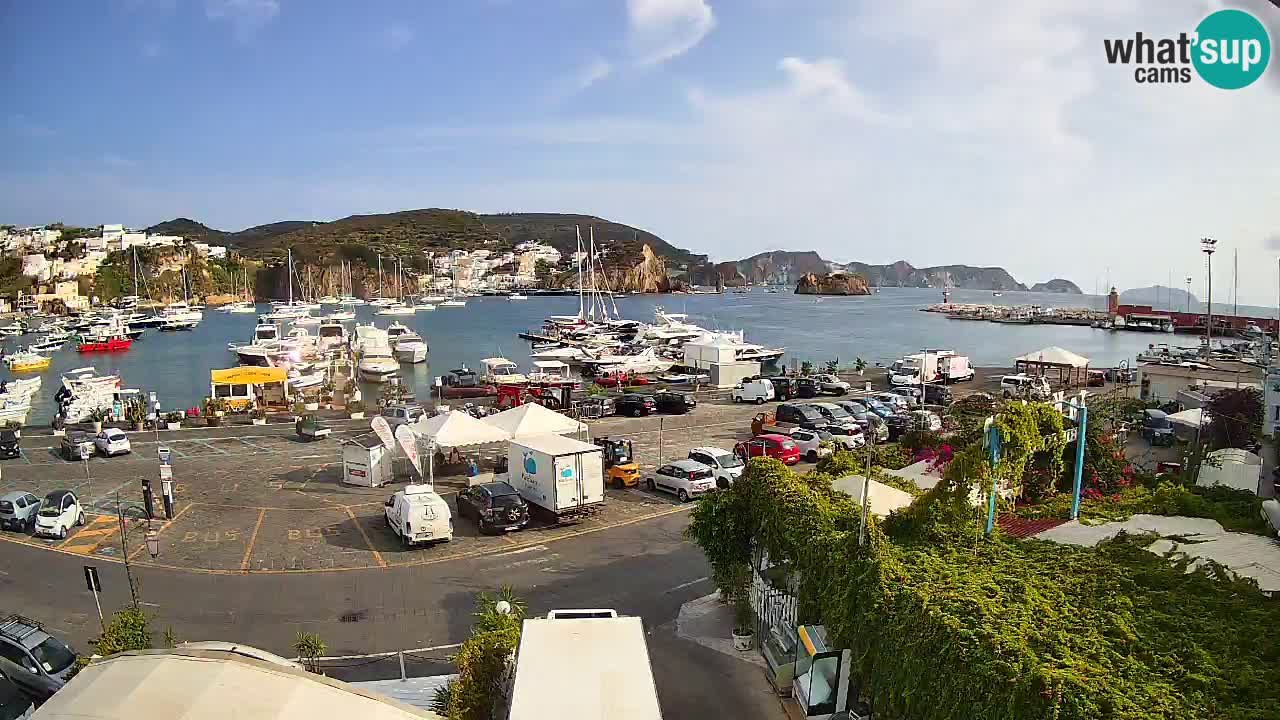 Ponza port webcam – Island of Ponza