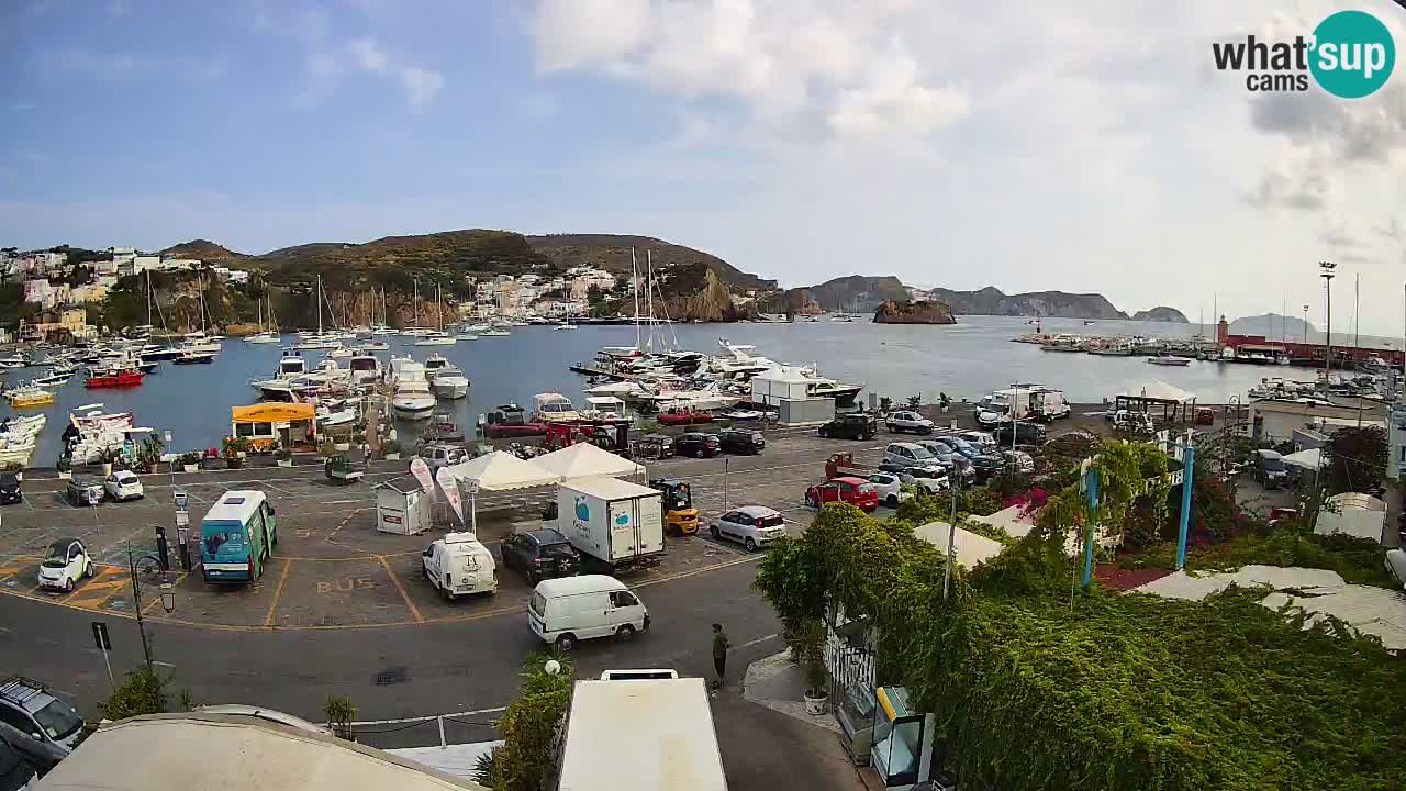 Ponza port webcam – Island of Ponza