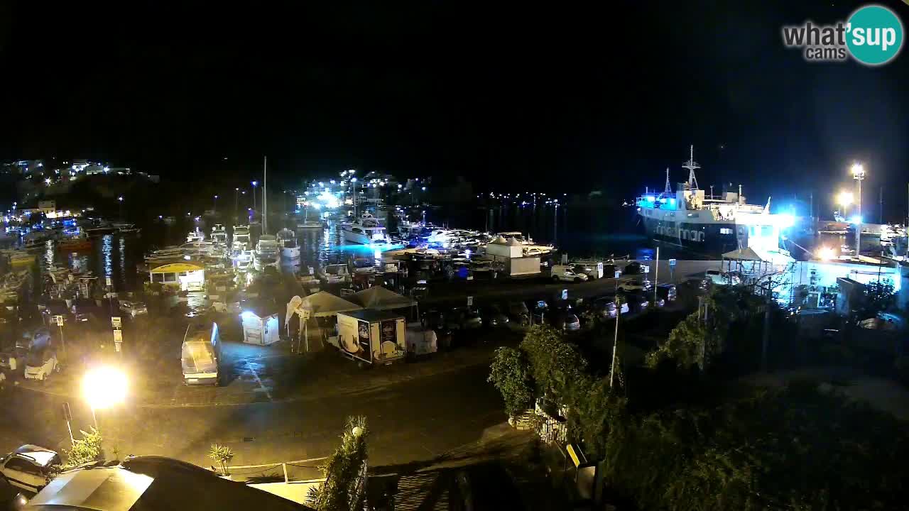 Webcam du port de Ponza – Île de Ponza