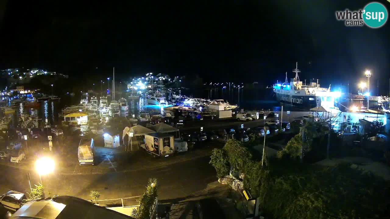 Insel Ponza Hafen webcam – Italien