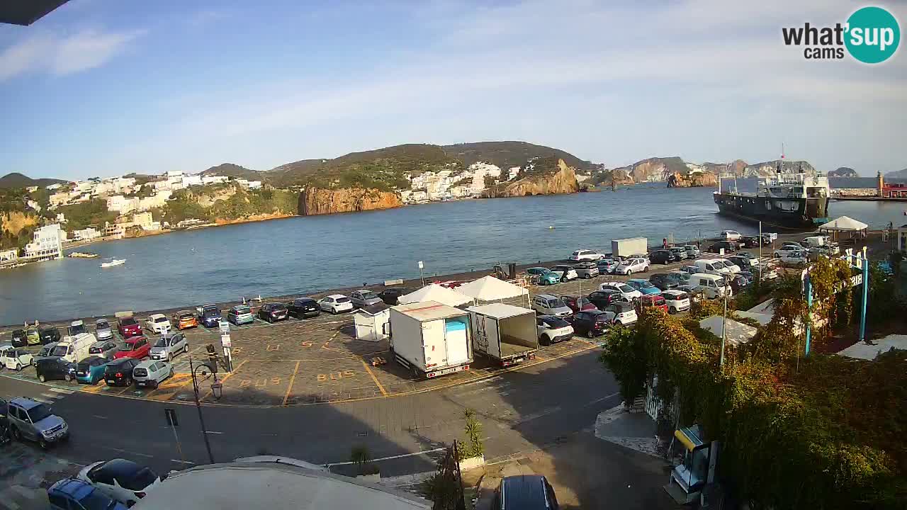 Ponza port webcam – Island of Ponza