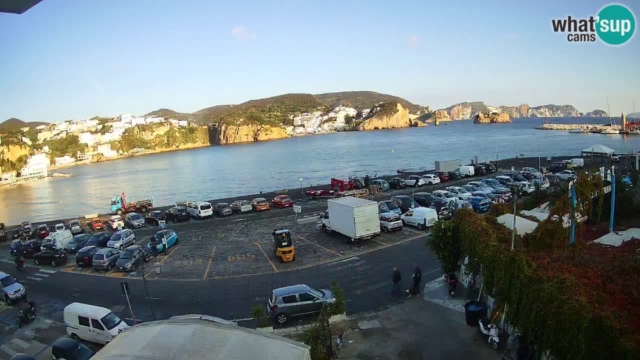 Webcam du port de Ponza – Île de Ponza