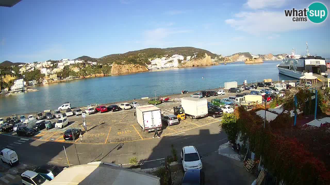 Ponza port webcam – Island of Ponza