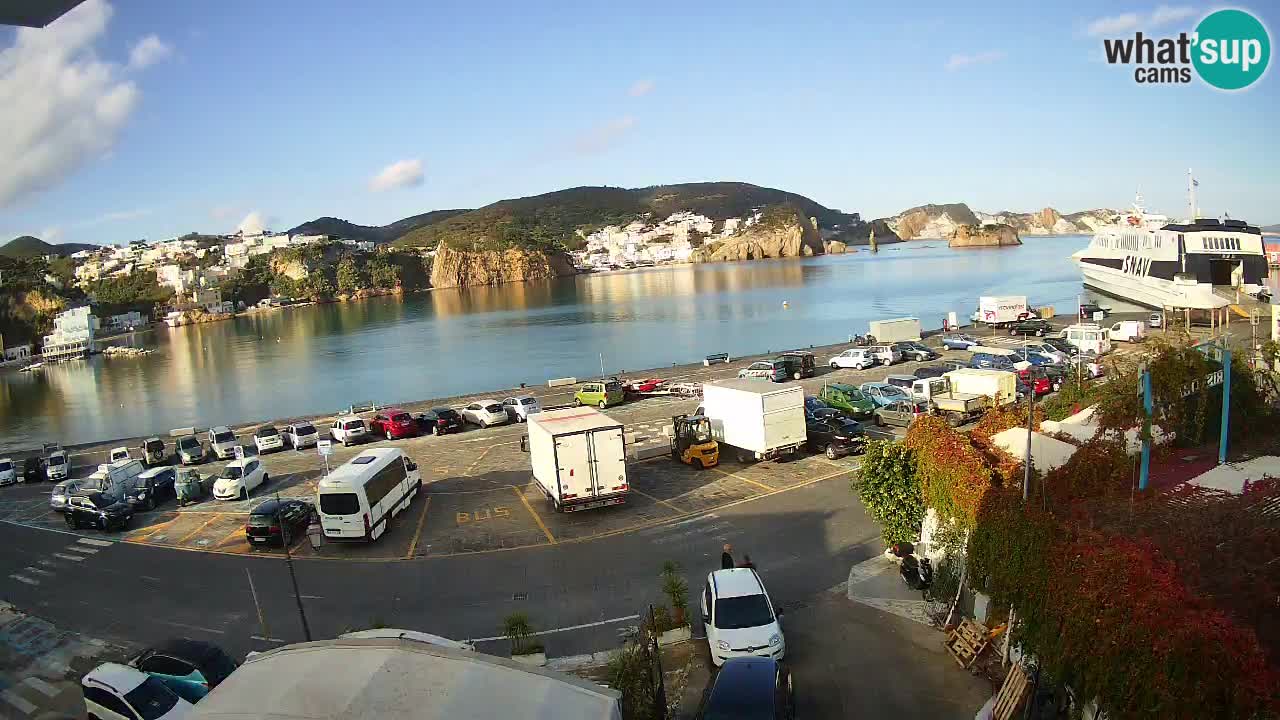 Ponza port webcam – Island of Ponza