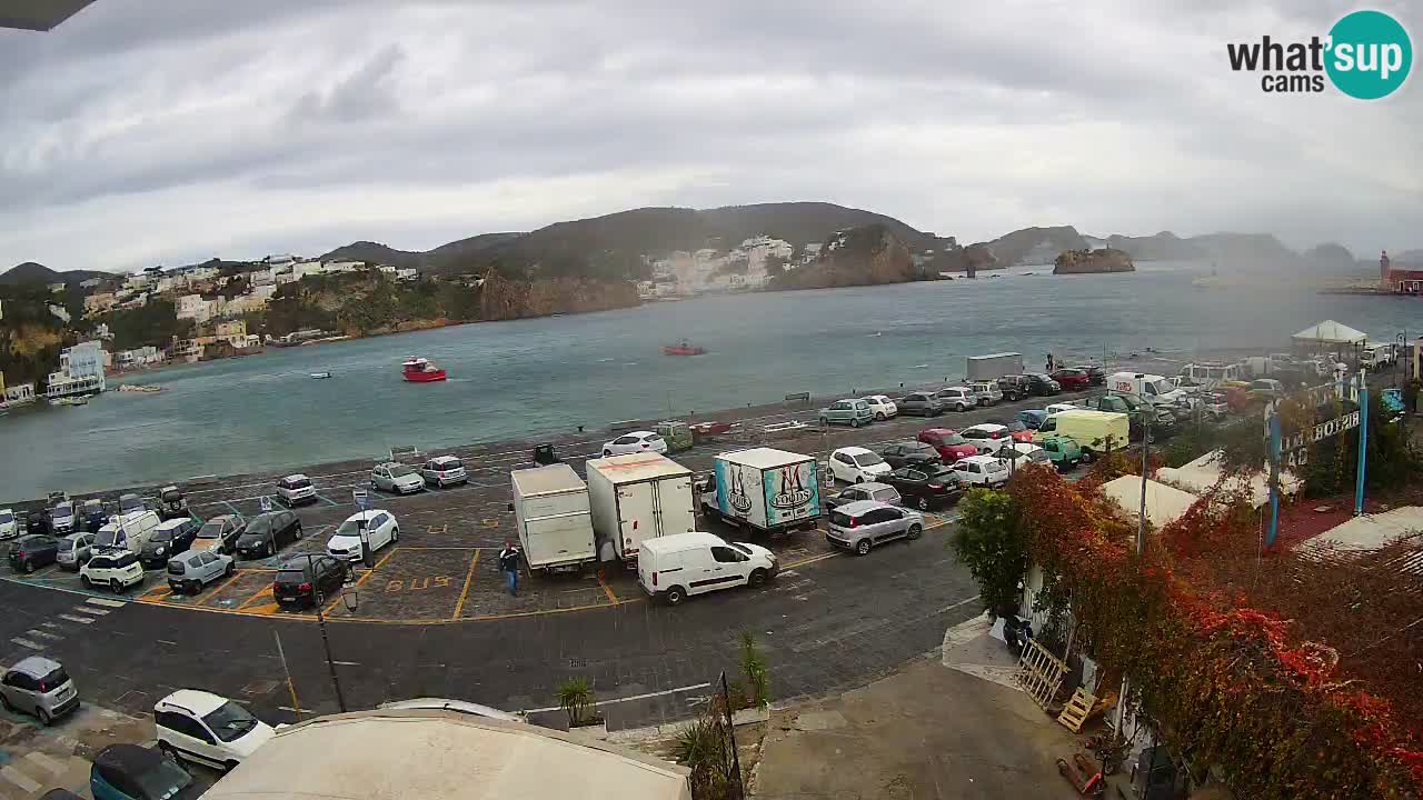 Insel Ponza Hafen webcam – Italien