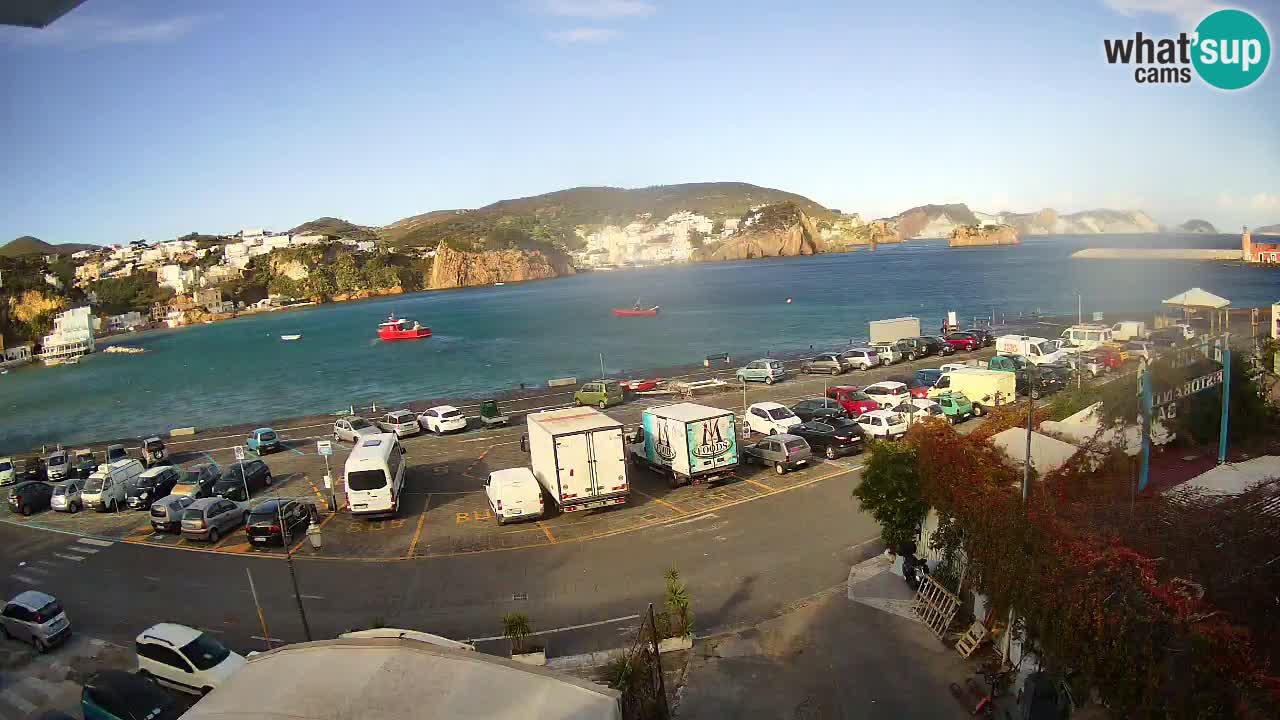 Insel Ponza Hafen webcam – Italien