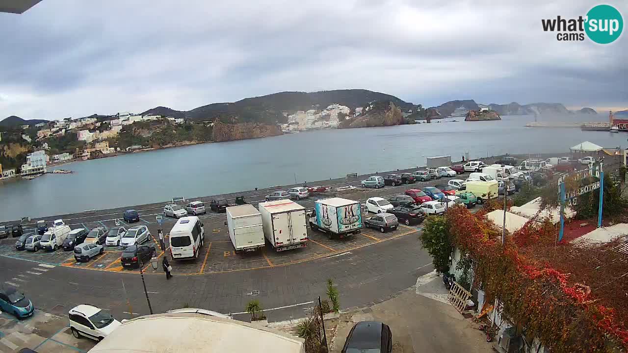 Insel Ponza Hafen webcam – Italien