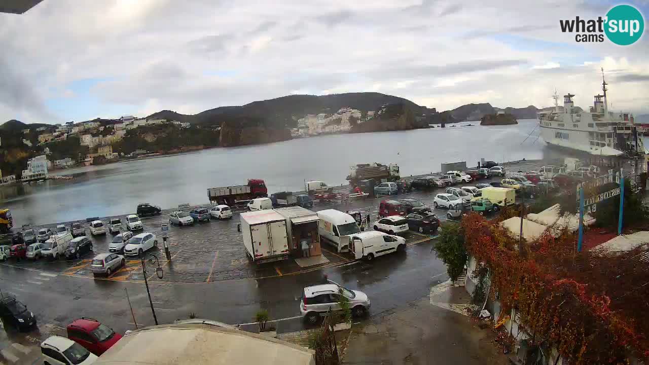 Insel Ponza Hafen webcam – Italien