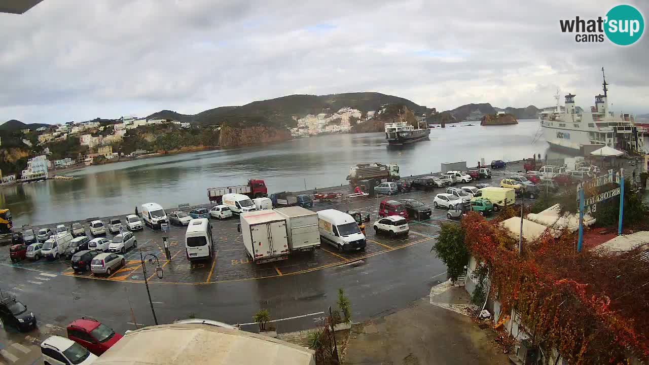 Insel Ponza Hafen webcam – Italien