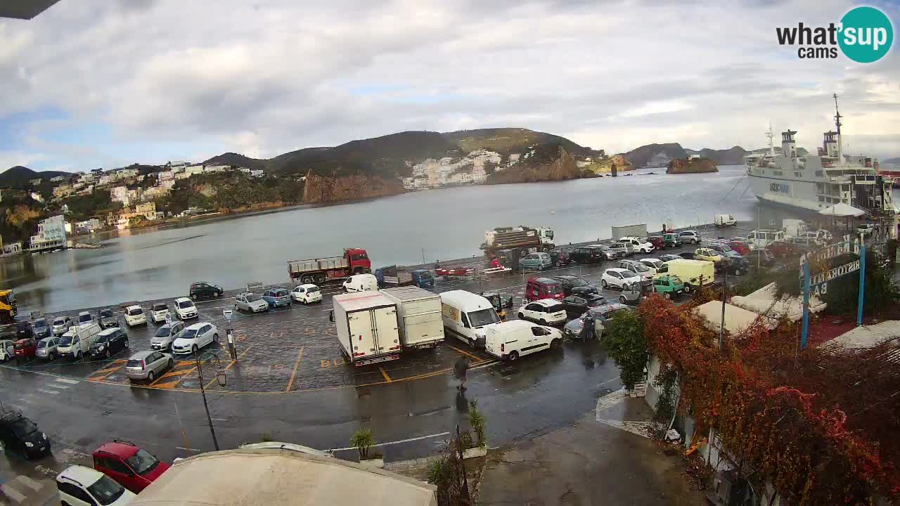 Insel Ponza Hafen webcam – Italien