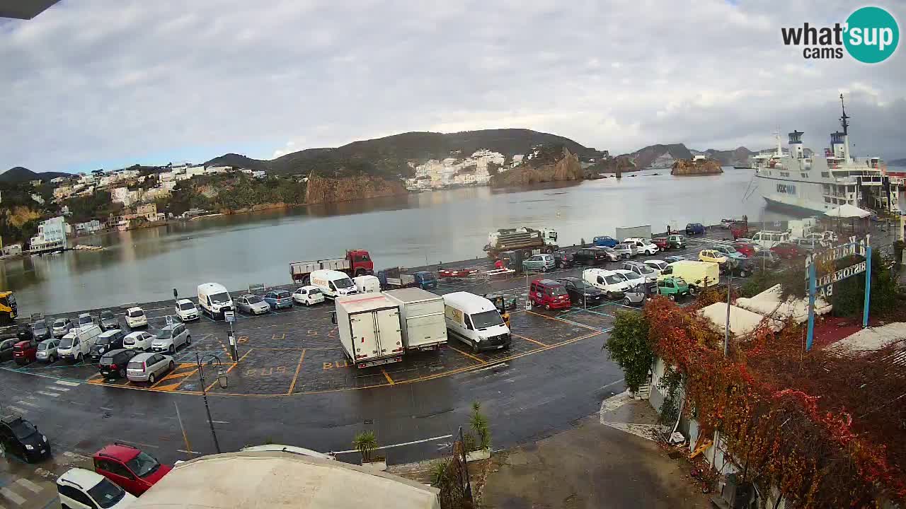 Insel Ponza Hafen webcam – Italien