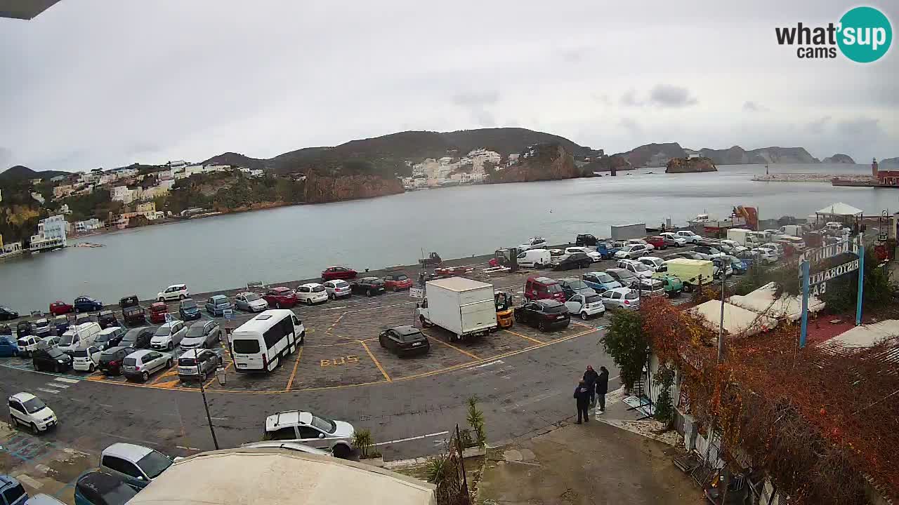 Insel Ponza Hafen webcam – Italien