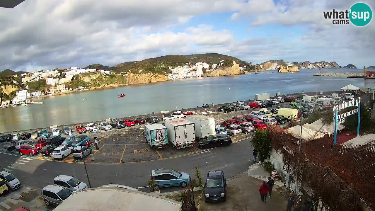 Insel Ponza Hafen webcam – Italien