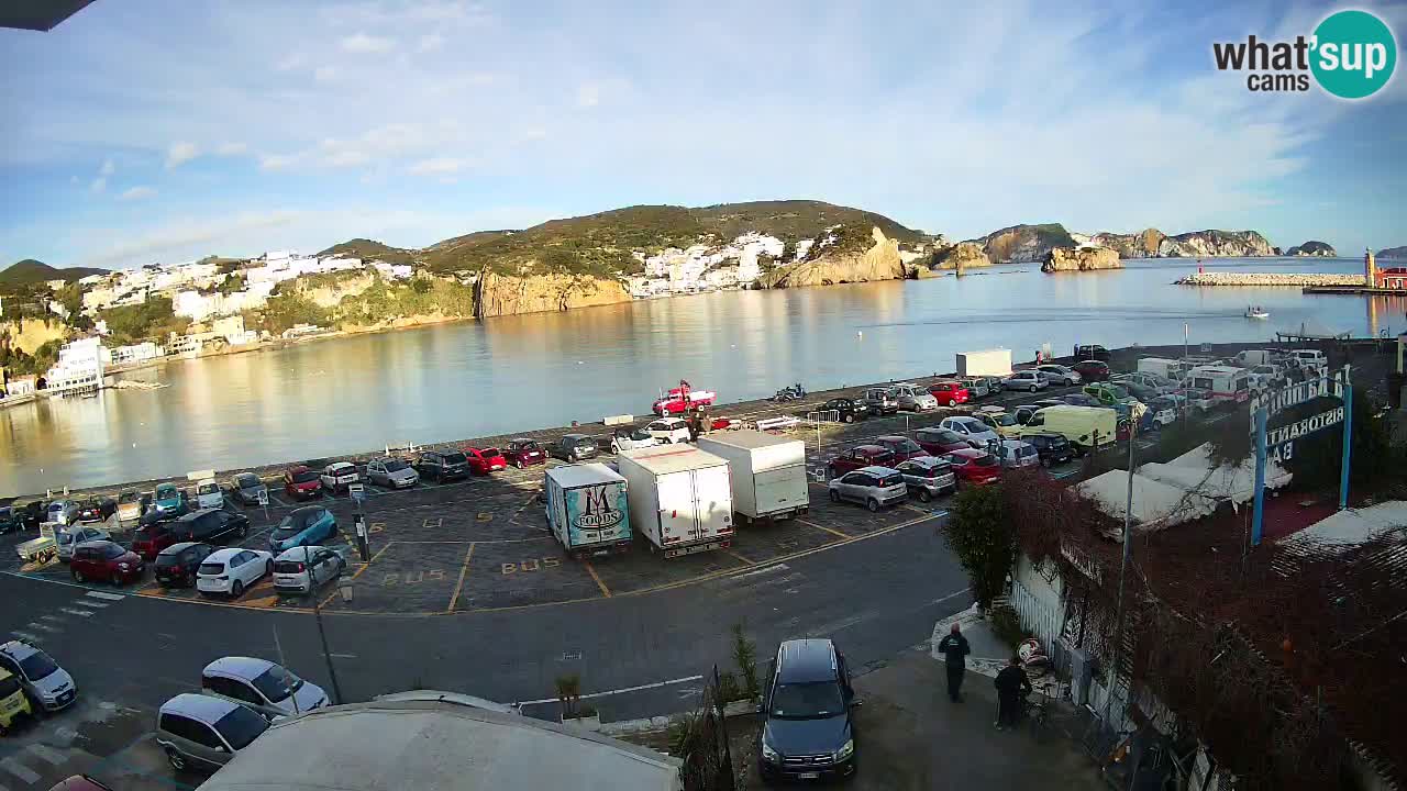 Insel Ponza Hafen webcam – Italien