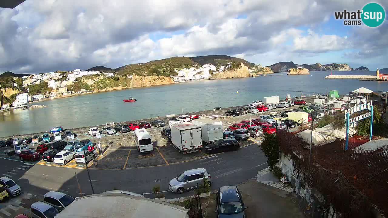 Insel Ponza Hafen webcam – Italien