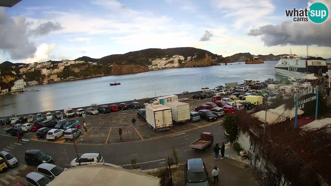 Webcam du port de Ponza – Île de Ponza