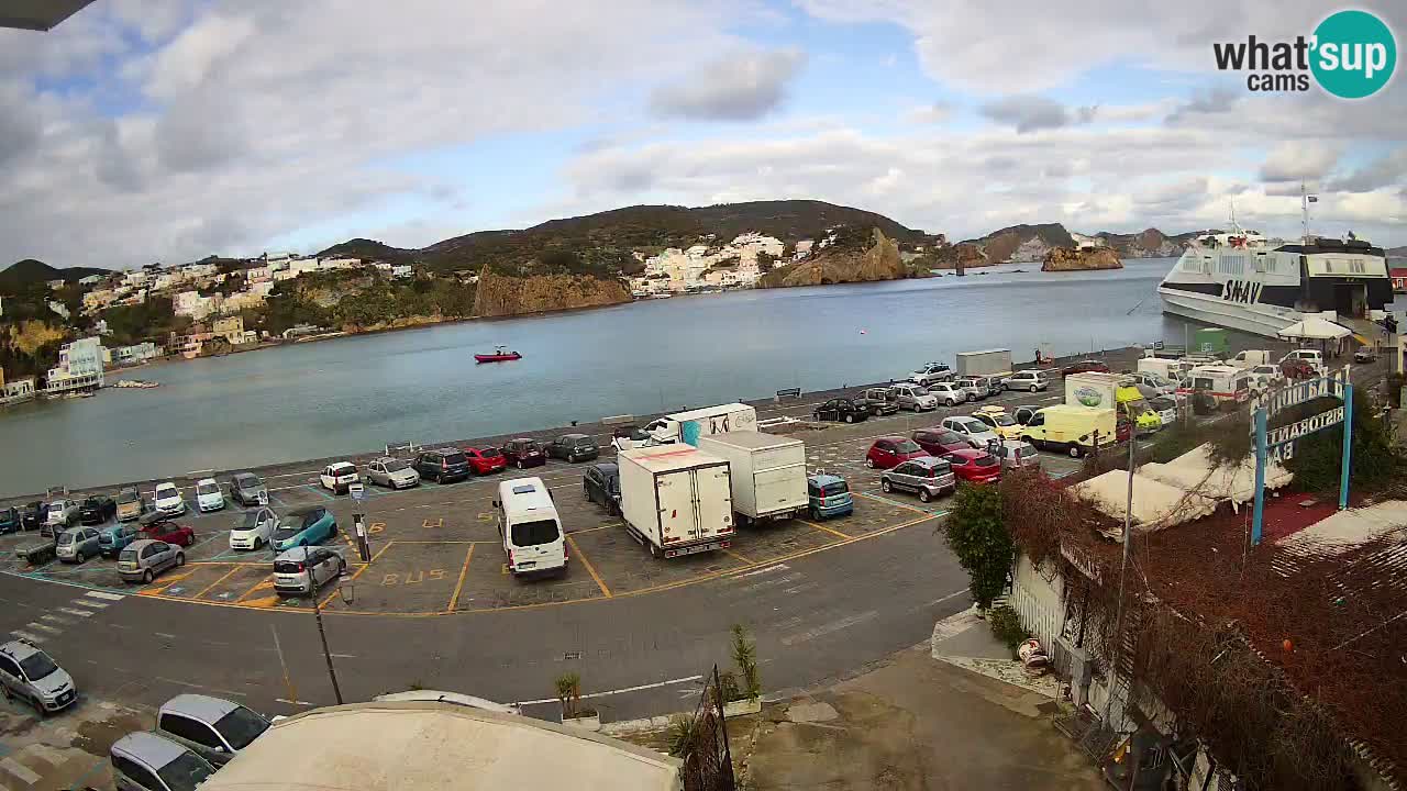 Webcam del puerto de Ponza – Isla de Ponza