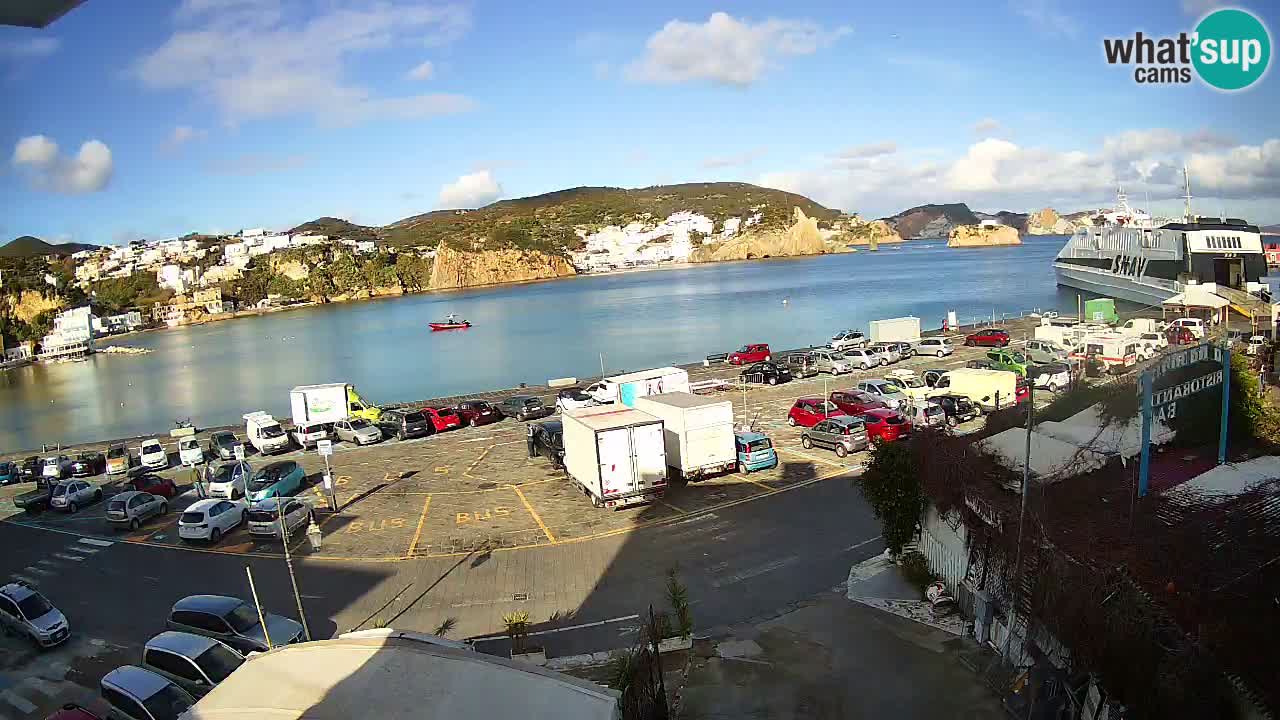 Webcam du port de Ponza – Île de Ponza