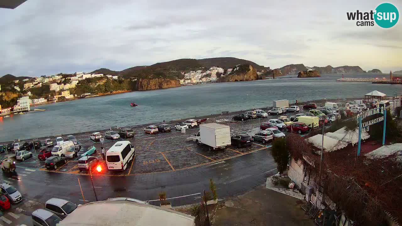 Webcam du port de Ponza – Île de Ponza