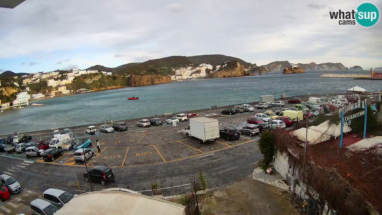 Webcam du port de Ponza – Île de Ponza