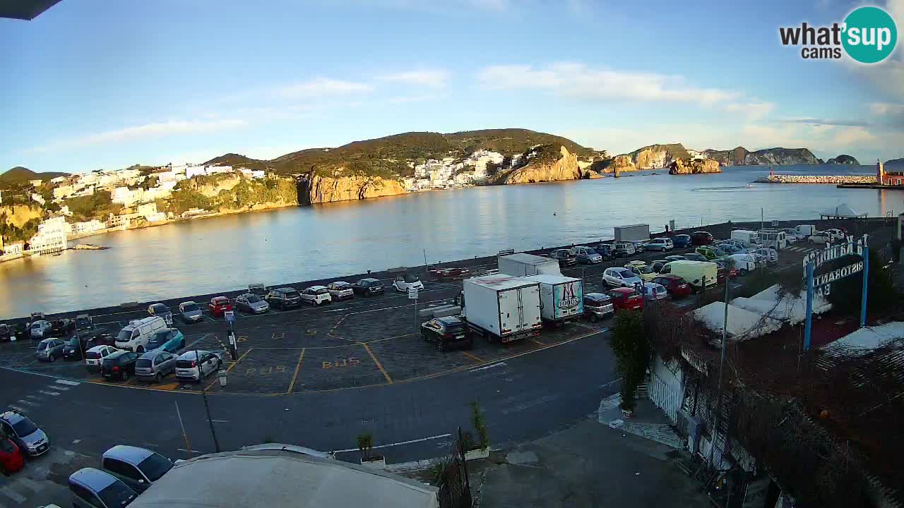 Ponza port webcam – Island of Ponza