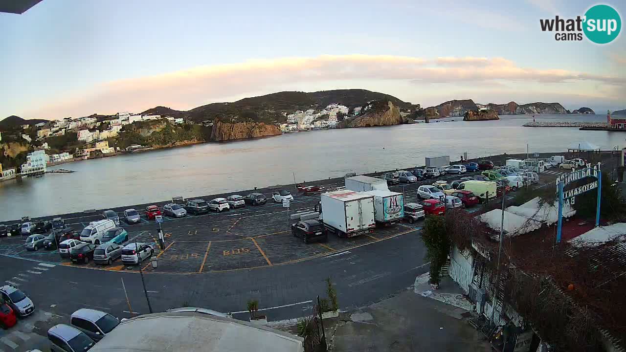 Webcam du port de Ponza – Île de Ponza