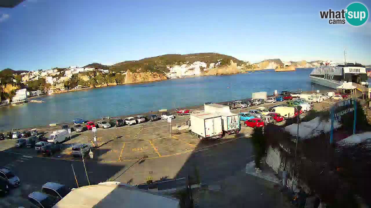 Webcam du port de Ponza – Île de Ponza