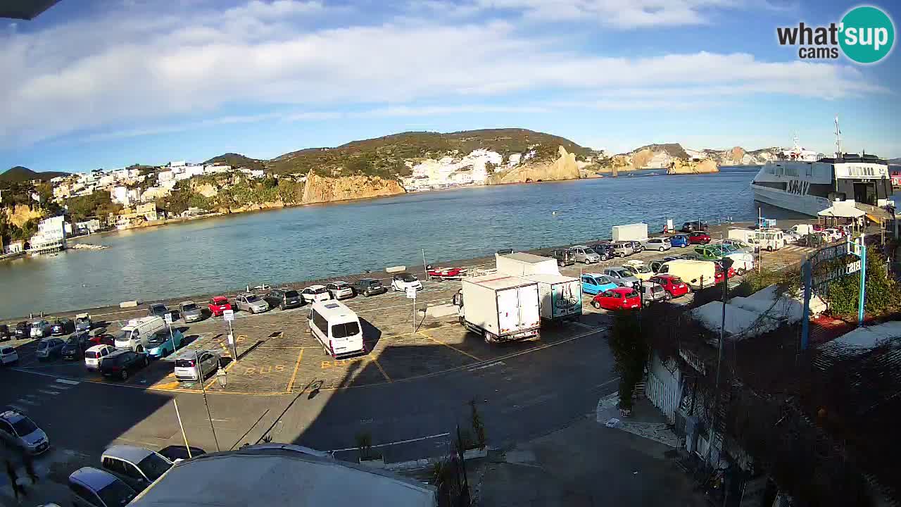 Ponza port webcam – Island of Ponza