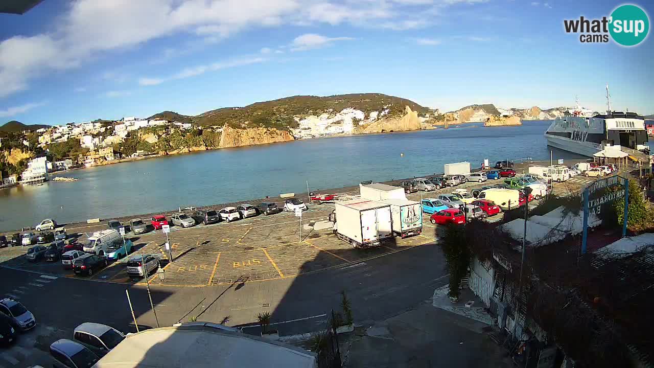 Webcam du port de Ponza – Île de Ponza