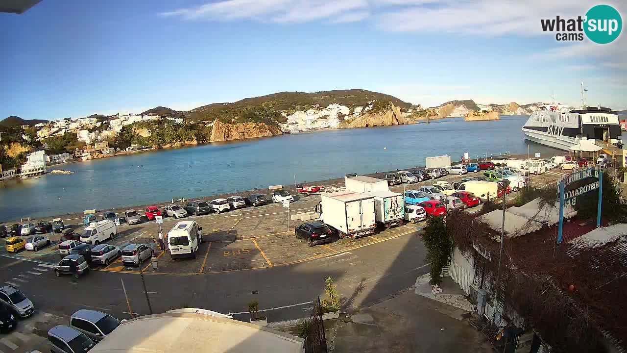 Webcam du port de Ponza – Île de Ponza