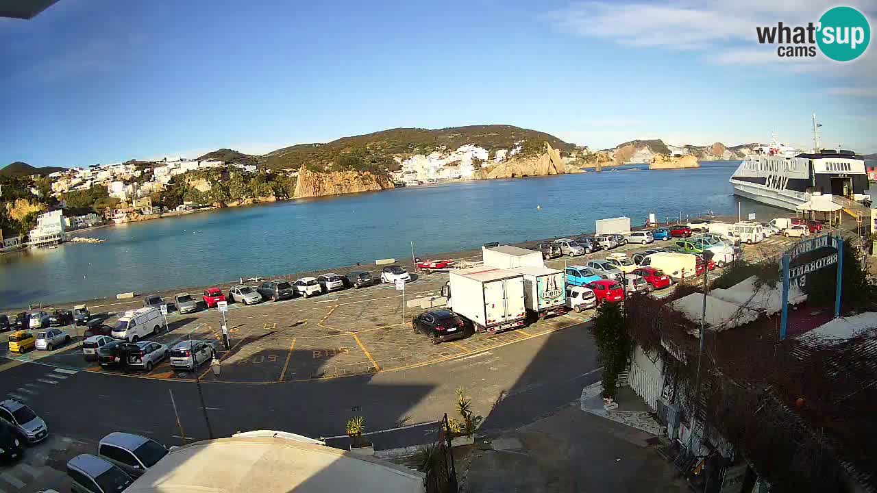 Ponza port webcam – Island of Ponza