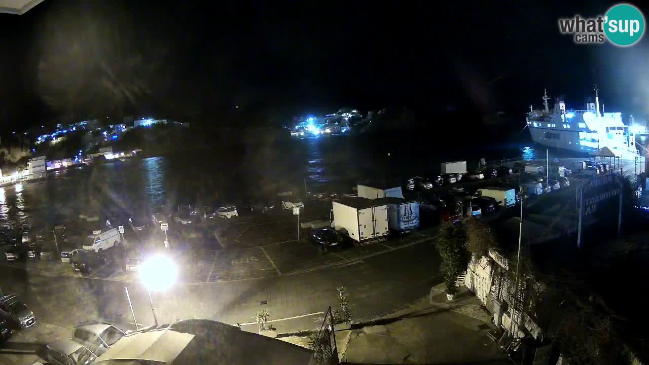 Webcam du port de Ponza – Île de Ponza