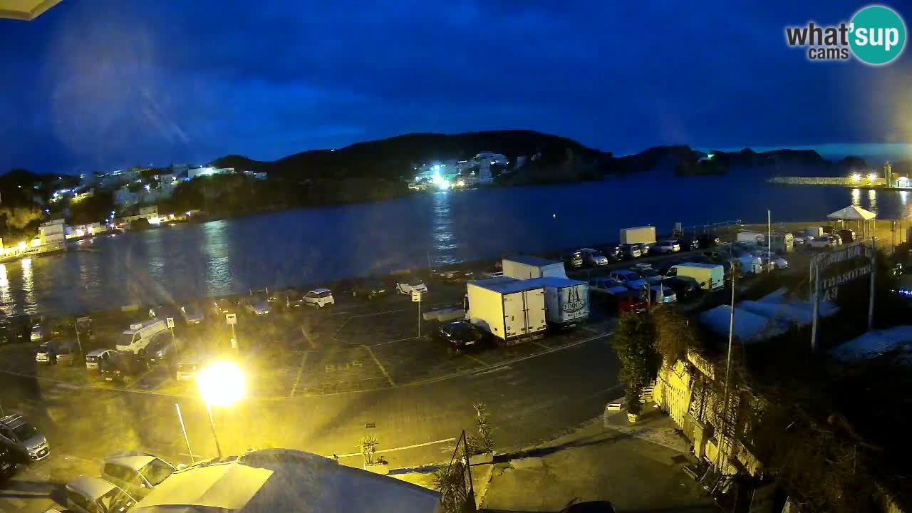 Webcam du port de Ponza – Île de Ponza