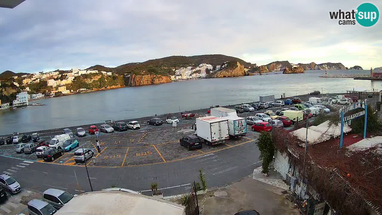 Webcam du port de Ponza – Île de Ponza