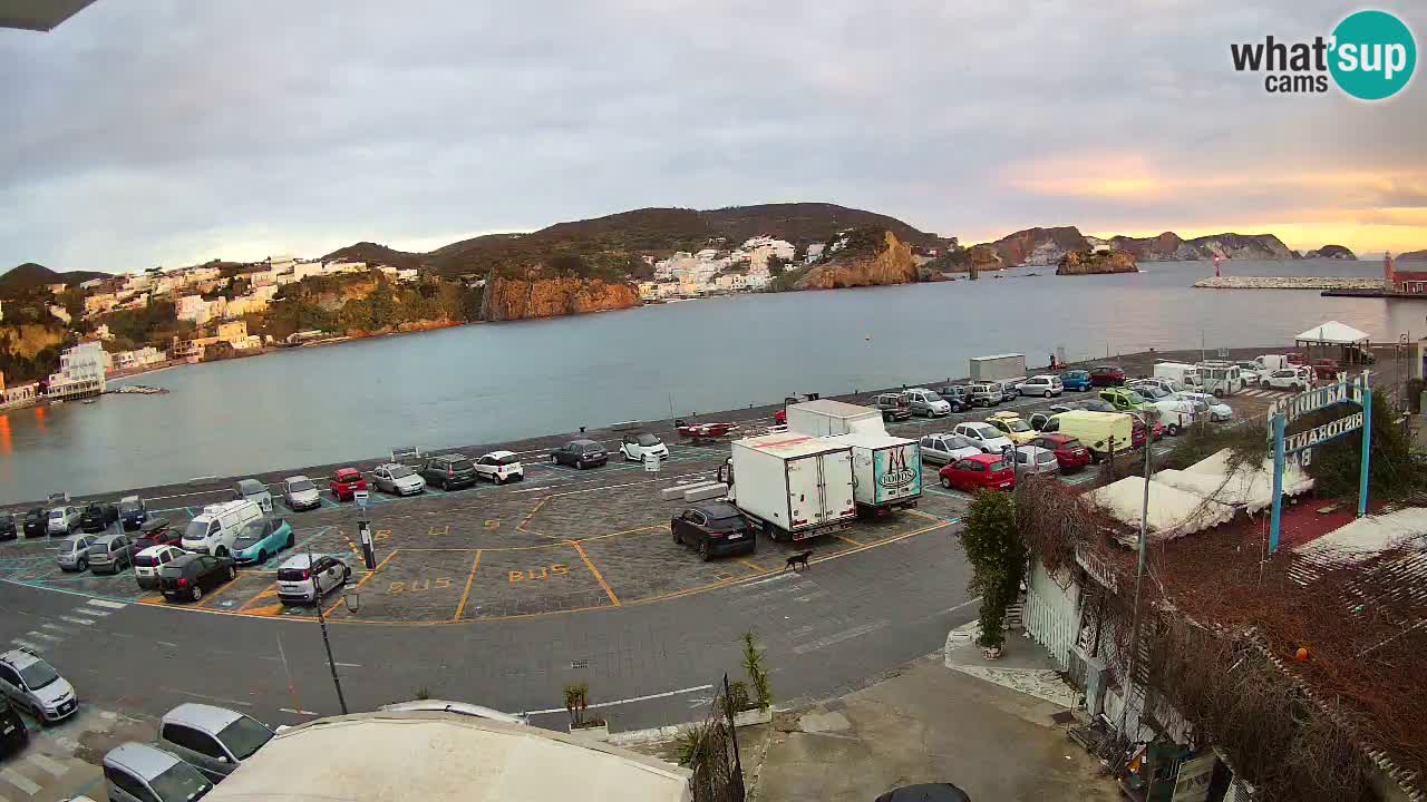 Ponza port webcam – Island of Ponza