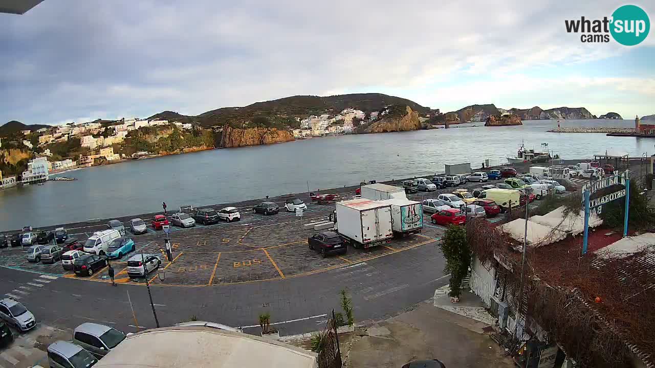 Webcam du port de Ponza – Île de Ponza