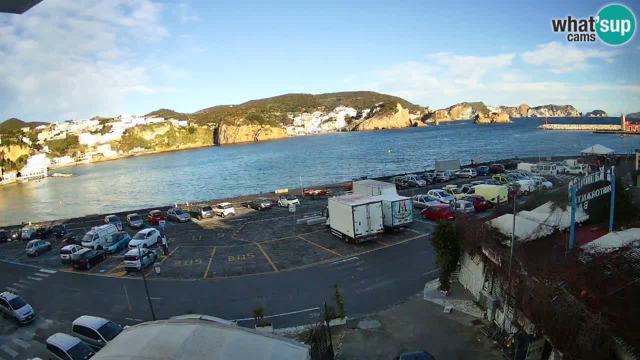 Webcam du port de Ponza – Île de Ponza