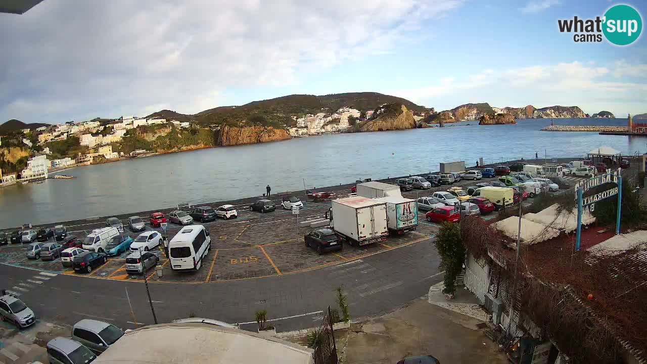 Webcam du port de Ponza – Île de Ponza