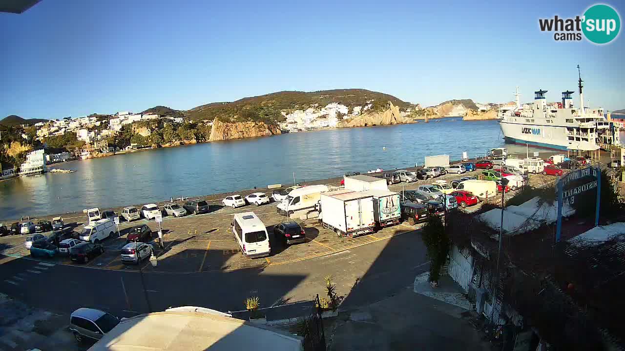 Webcam du port de Ponza – Île de Ponza