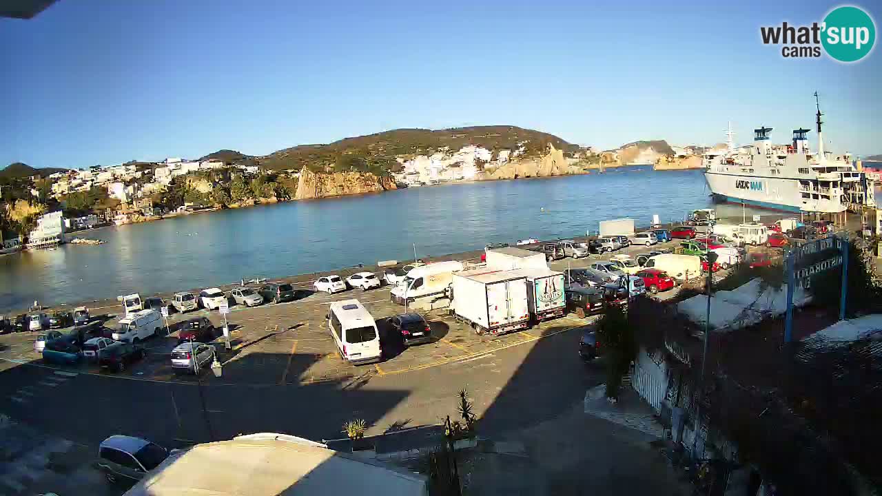 Ponza port webcam – Island of Ponza