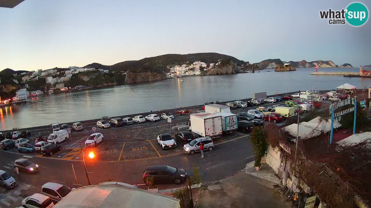 Ponza port webcam – Island of Ponza