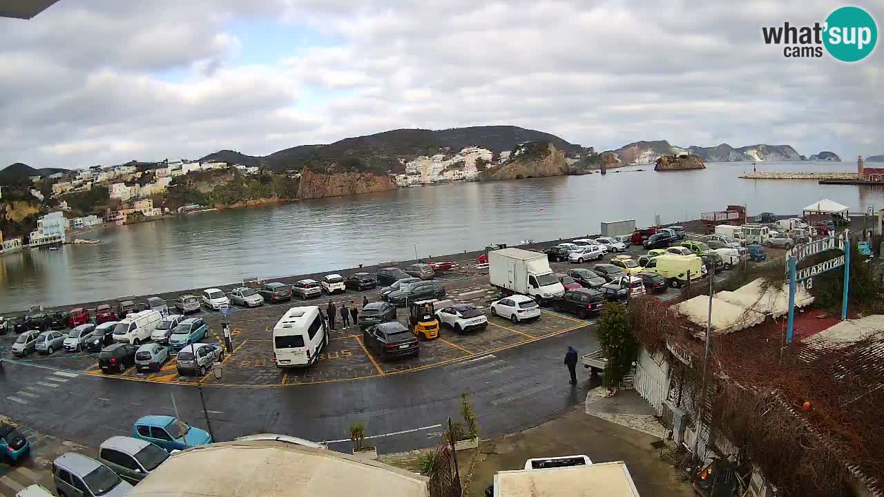 Webcam du port de Ponza – Île de Ponza