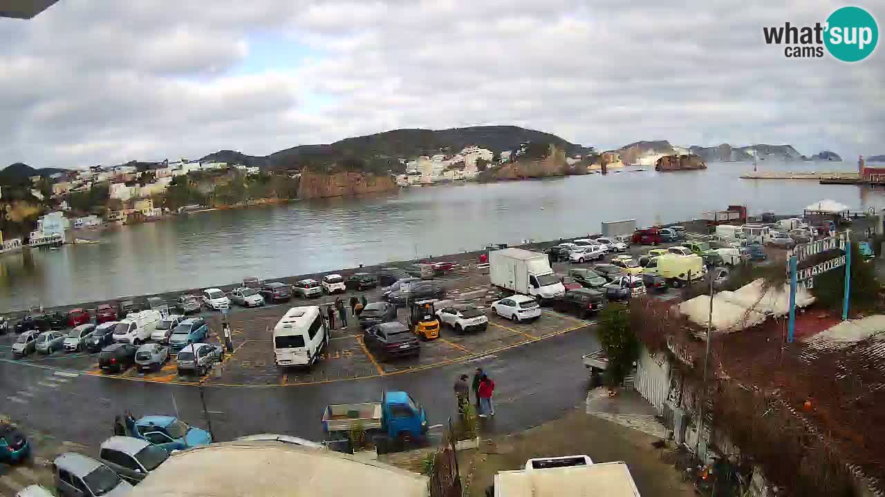 Webcam du port de Ponza – Île de Ponza