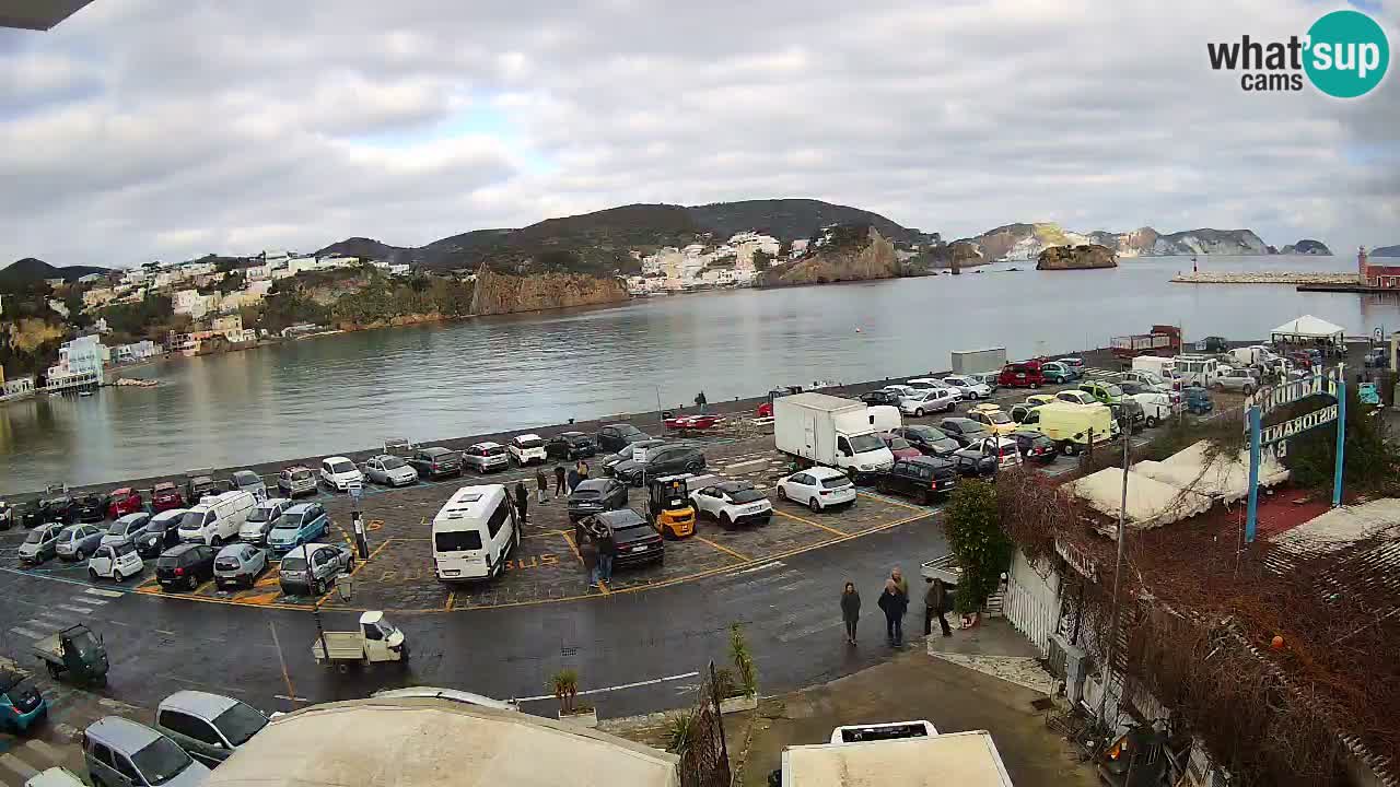 Webcam du port de Ponza – Île de Ponza