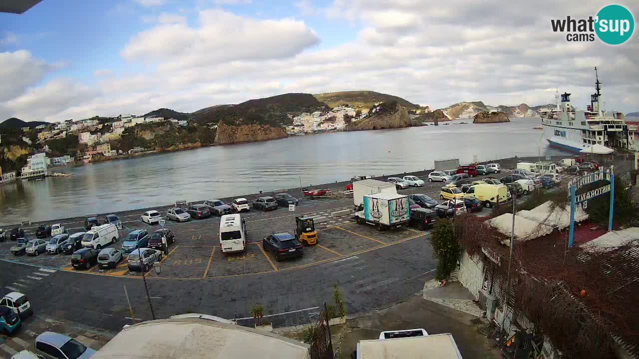 Webcam du port de Ponza – Île de Ponza